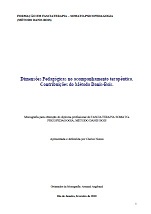 Dimensões Pedagógicas no acompanhamento terapêutico